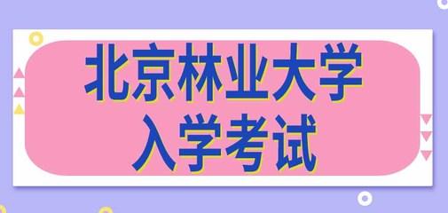 报考北京林业大学在职研究生工作学习两不误