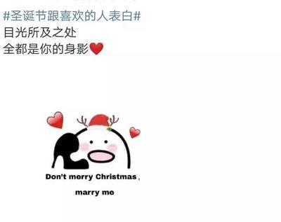 如何提高在圣诞节表白的成功率