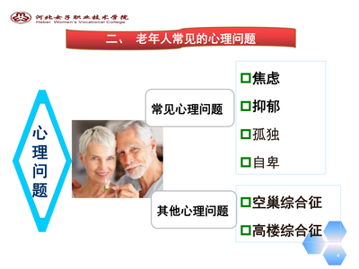 老年人常见的心理问题有哪些