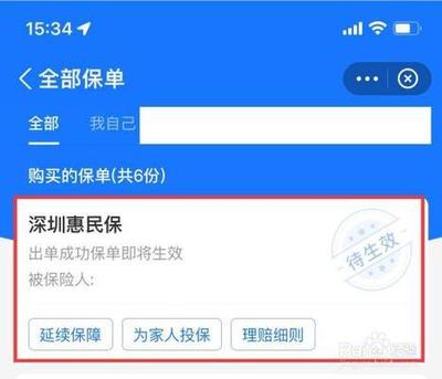惠民保怎么查保单