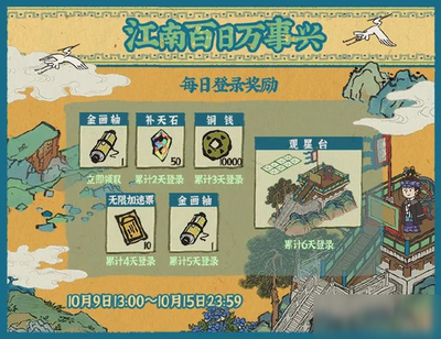 江南百景图如何领取每日签到礼包