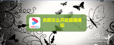 优酷怎么开启直播更新提醒