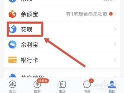 支付宝花呗设定每月理想账单金额