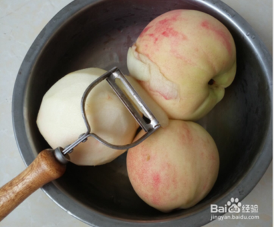 如何自制桃罐头