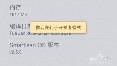 坚果手机开发者选项如何打开