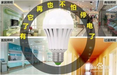 为什么要选能应急的LED球泡灯