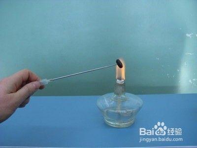 如何正确熄灭酒精灯图解