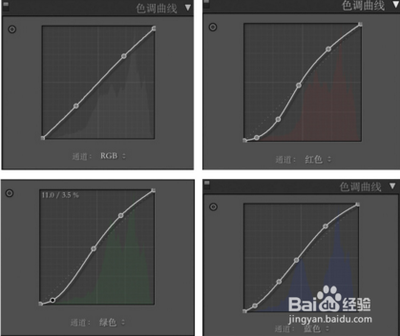 阴天拍摄的照片调出小清新色调