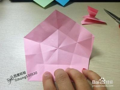 折纸樱花的详细步骤