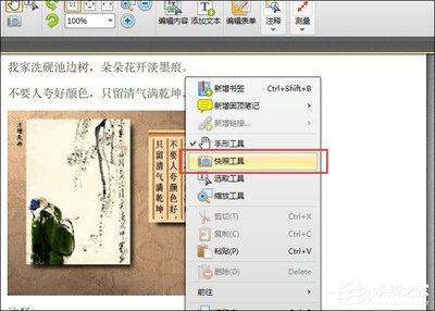 迅捷pdf编辑器如何使用快照工具