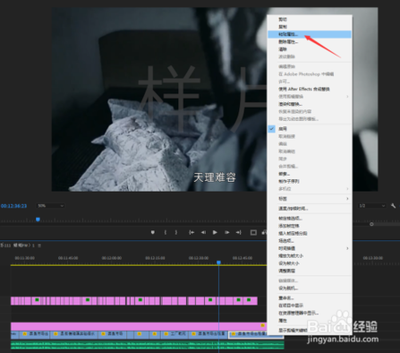 Premiere素材属性怎么复制粘贴?
