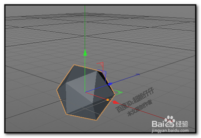 C4D物体怎么删除某个面或补回某个面?