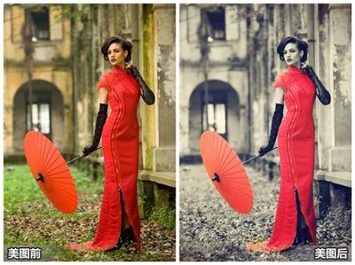 美图秀秀利用炫彩幻影烘托FEEL打造时尚人像大片 美图秀秀利用炫彩幻影烘托FEEL打造时尚人像大片