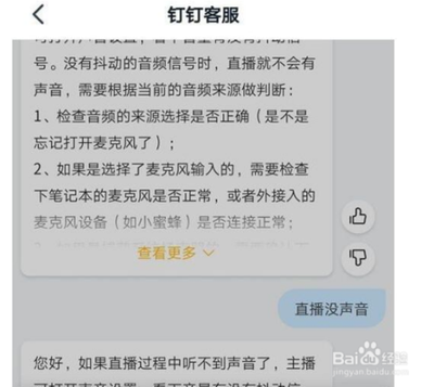 钉钉群直播没有声音怎么办