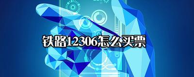 铁路12306中怎么买票 铁路12306中买票的方法