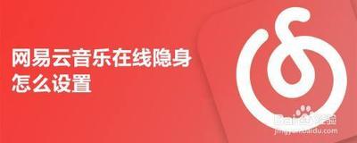 网易云音乐怎么隐藏在线状态 网易云音乐隐藏在线状态教程