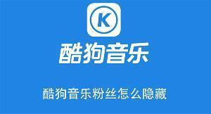酷狗音乐粉丝怎么隐藏 酷狗音乐隐藏粉丝的方法