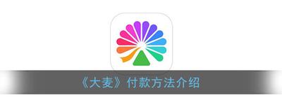 大麦app用什么支付 大麦app支付方式