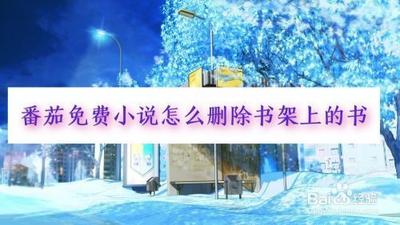 番茄小说怎么删除书架里面的书 番茄小说删除书架小说教程