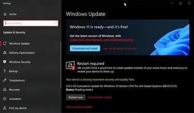 Win10系统更新失败显示0x80246017怎么办