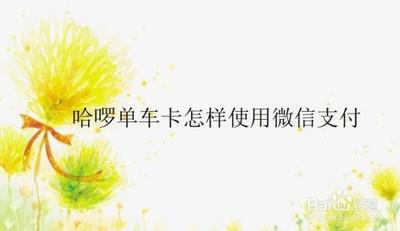 哈啰骑行卡怎么用 哈啰骑行卡使用方法 哈啰骑行卡怎么用 哈啰骑行卡使用方法