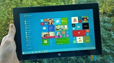 Win10预览版9879打开Surface开始屏幕的方法