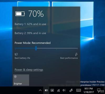 Win10 9860的Battery Saver节能模式怎么样?