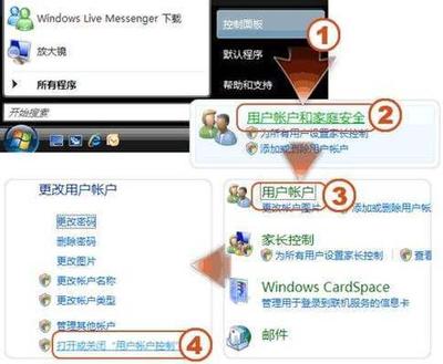 如何去掉Vista系统的用户账户控制