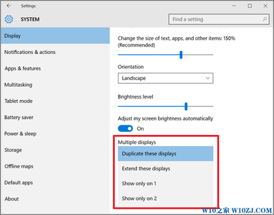 Win10系统笔记本如何切换到外接显示器