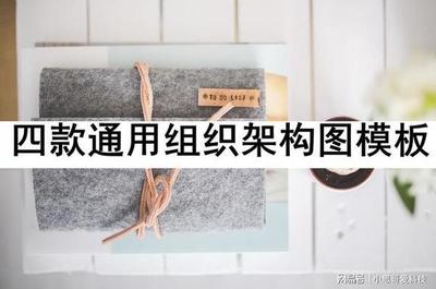 利用内置在线素材添加精美的组织结构图