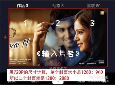如何做三联图?尺寸是多少