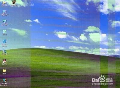 电脑出现条纹怎么办?