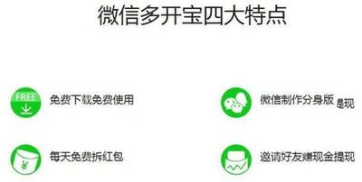 微信分身版的特点是什么?