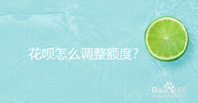 支付宝怎么调整花呗额度 支付宝调整花呗额度的方法