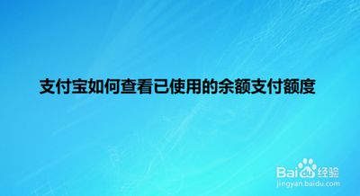 支付宝额度怎么查询 支付宝额度查询方法 支付宝额度怎么查询 支付宝额度查询方法