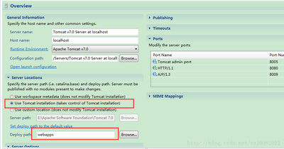 eclipse配置tomcat步骤图解