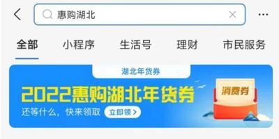 湖北消费券支付宝怎么领 湖北消费券支付宝领取教程
