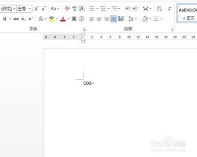 在word文档中怎样输入上标和下标呢?