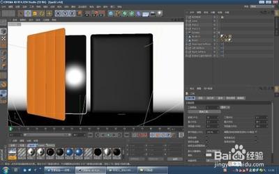 c4d怎么给ipad模型贴图?