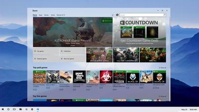 Win10.4毛玻璃界面图赏:白色任务栏抢眼