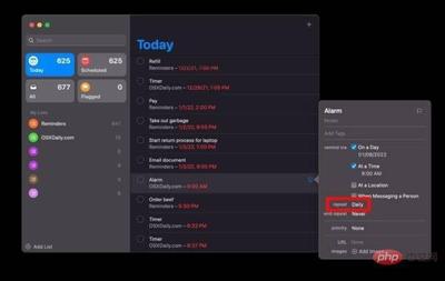苹果Mac如何每隔一段时间报时