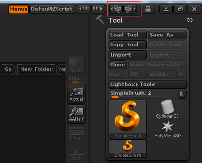 ZBrush 4R7如何转换界面视窗 ZBrush 4R7如何转换界面视窗