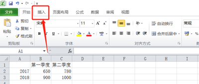 wps excel表格做数据对比图的方法