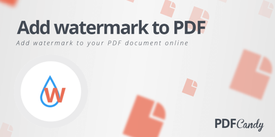 pdf如何加水印？pdf加水印的两种操作方法