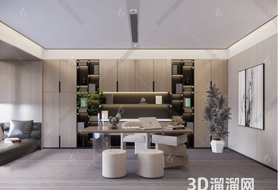 SketchUp曲面模型怎么贴图?