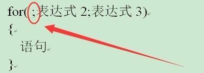 vs中for语句多个表达式都省略情况分析
