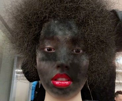 抖音爆炸头怎么制作 抖音黑脸爆炸头拍摄方法