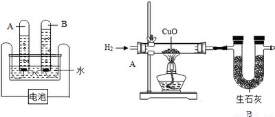 电解水的文字表达式，电解水反应的化学方程式是什么？