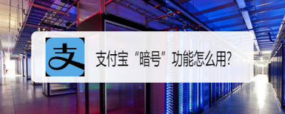 支付宝怎么设置暗号图片? 支付宝设置暗号的教程