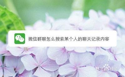 微信群聊怎么按照群成员来查看聊天记录？